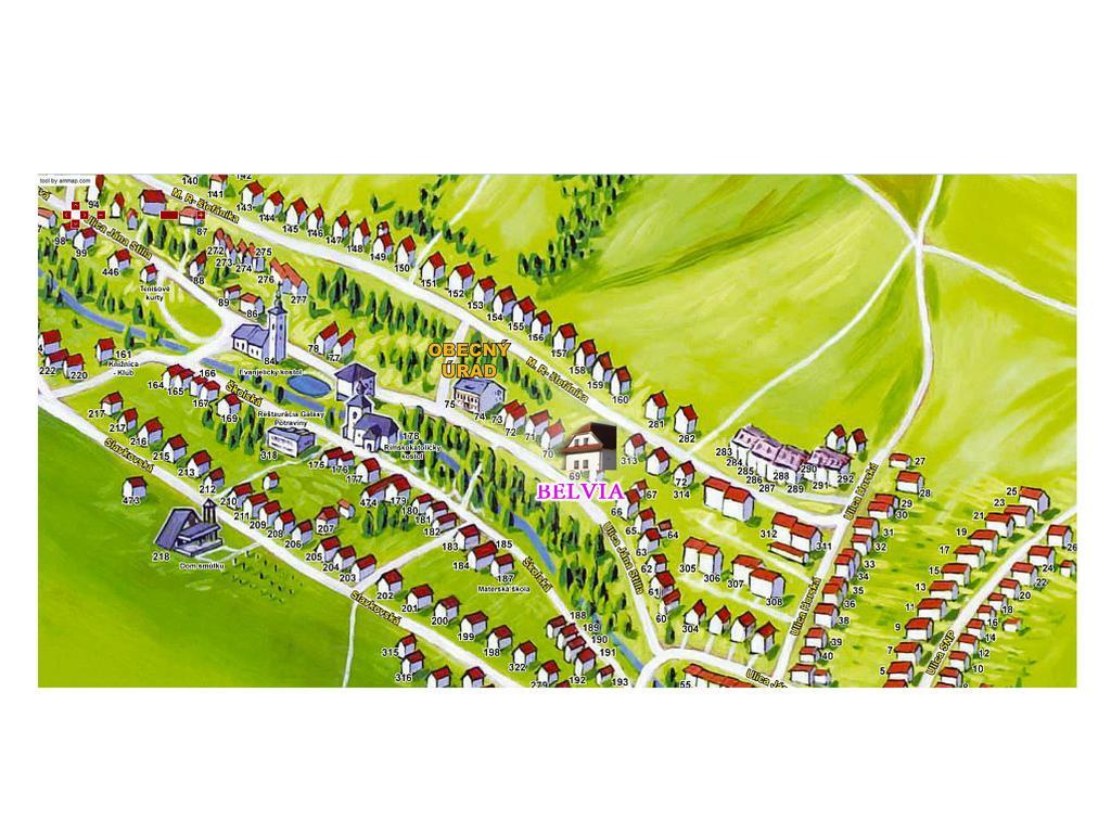 Penzion Belvia Nová Lesná Екстериор снимка